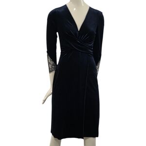 Zara Basic Navy Dress